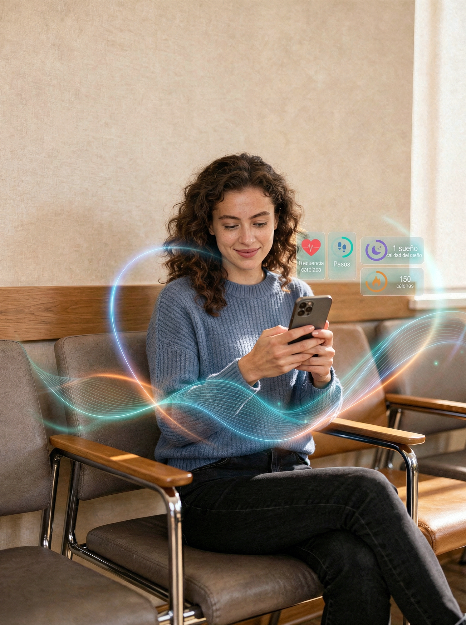 Carnet digital de emergencia con tipo de sangre, alergias y contactos médicos en Qüida